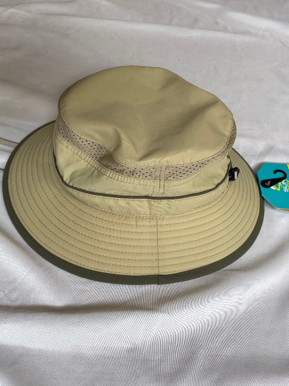 Kids Hat - Sunday Afternoons, Sun Hat - UPF 50+, Size L (5-12 yrs), Tan NWT